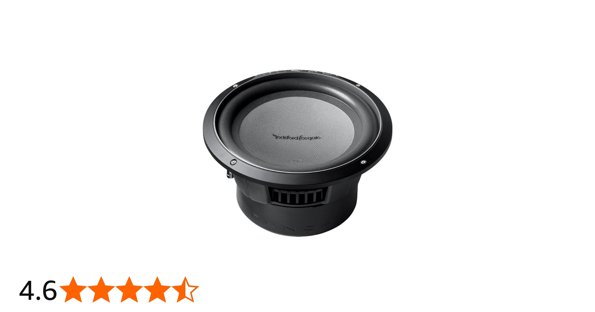 Amazon.co.jp: Rockford Fosgate Punch P1 P1S410 10インチ 150ワット