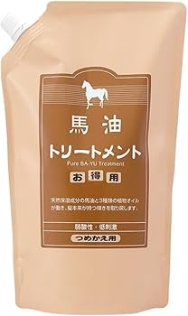 Amazon.co.jp: アズマ商事の 馬油トリートメントとシャンプーの 詰替え