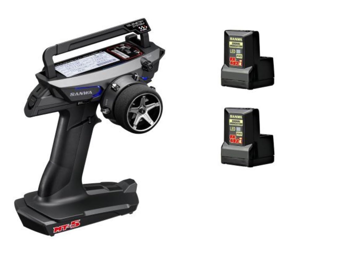 Amazon | SANWA MT-5 RX-492i/PC Wレシーバー 101A32604B | ラジコン