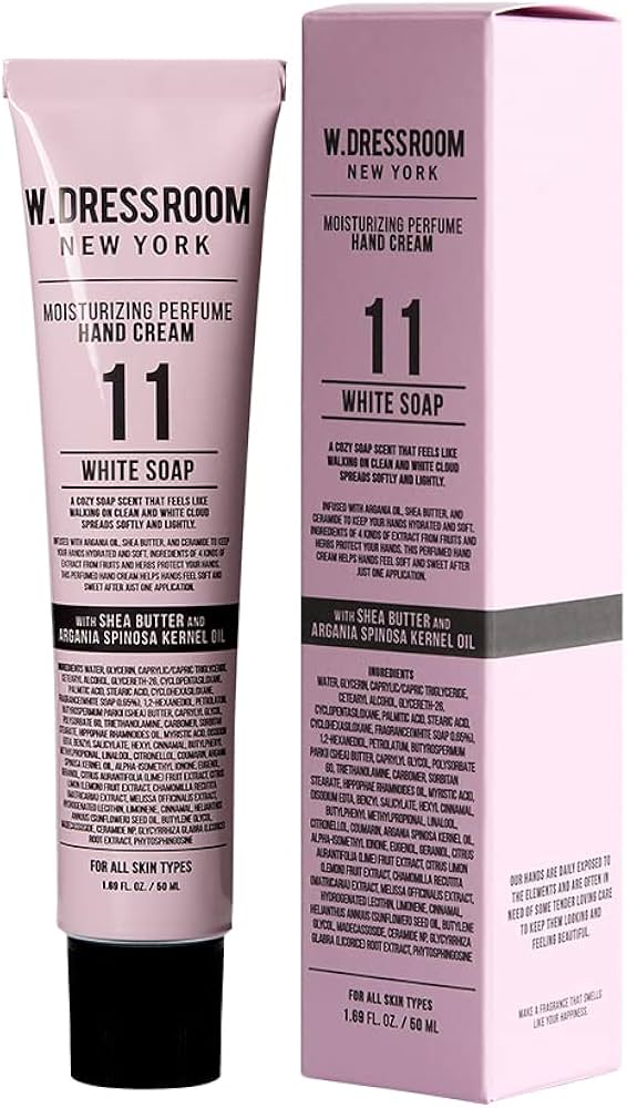 Amazon.com : W.Dressroom Moisturizing Hand Cream for Dry Hands