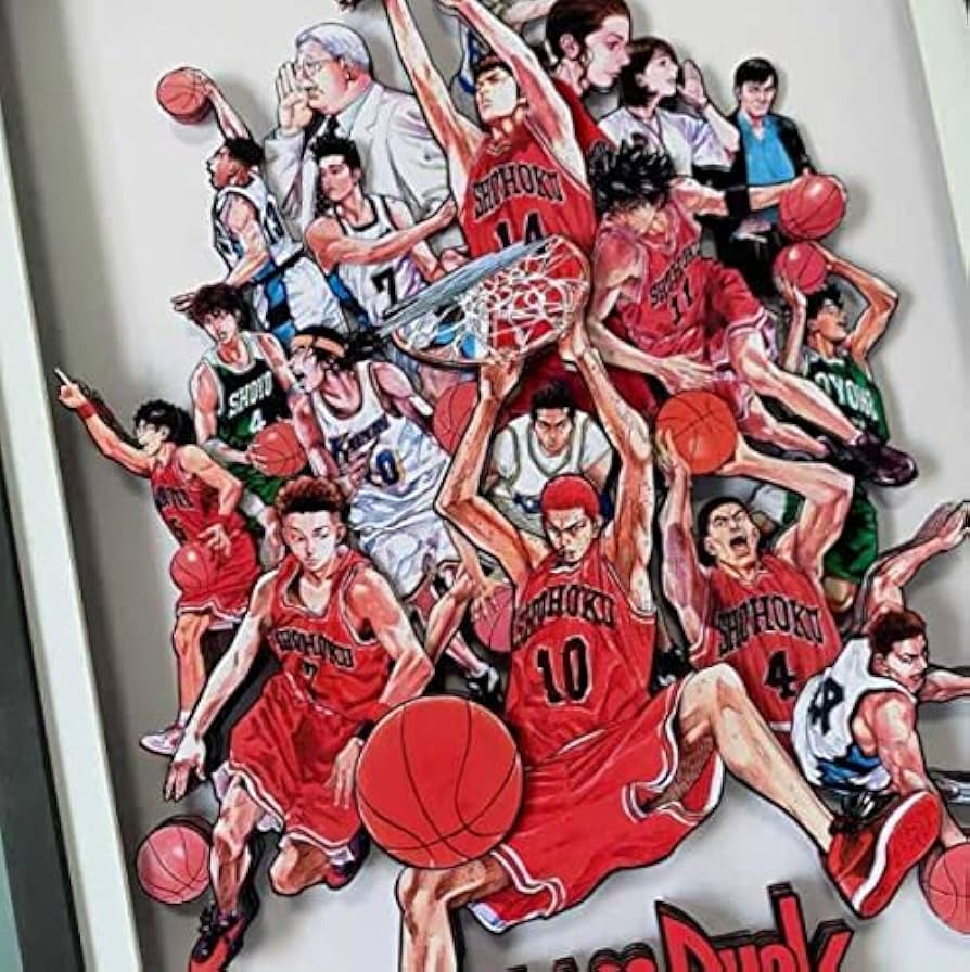 Amazon.co.jp: スラムダンク SLAM DUNK 絵画 3D立体画 高57×幅43cm