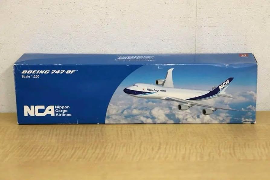 貨物機模型 AirBridgeCargo B747-8F 1/200 し 貨物機模型
