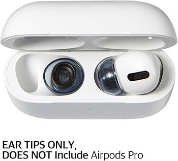 Amazon.com: AZLA SednaEarfit XELASTEC for Airpods Pro 1st & 2nd