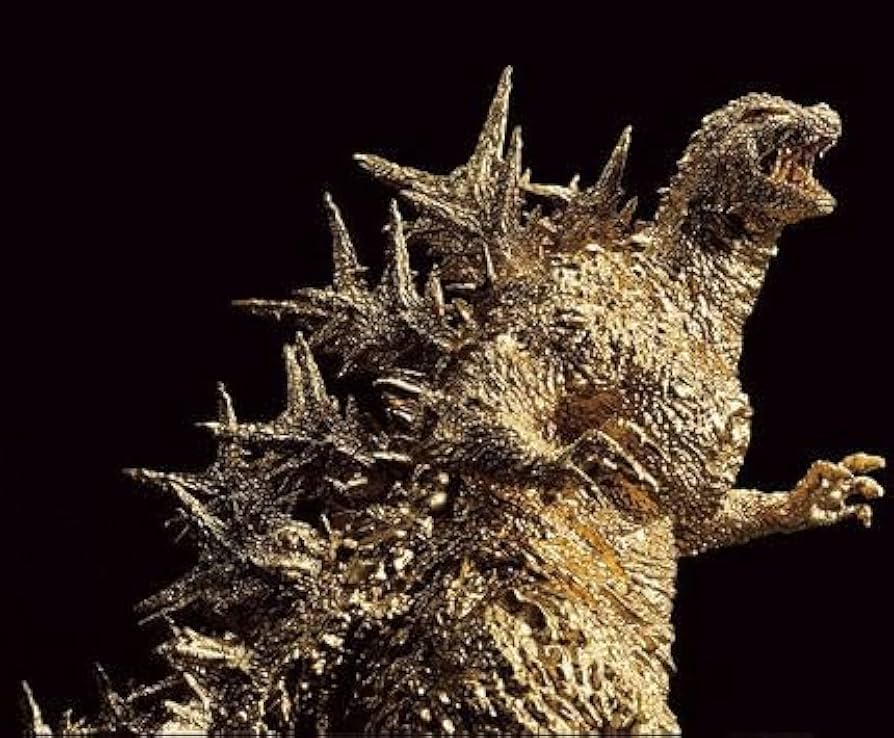 Amazon.co.jp: ゴジラ(2023） SOFVICS ゴールドカラーver. : ファッション