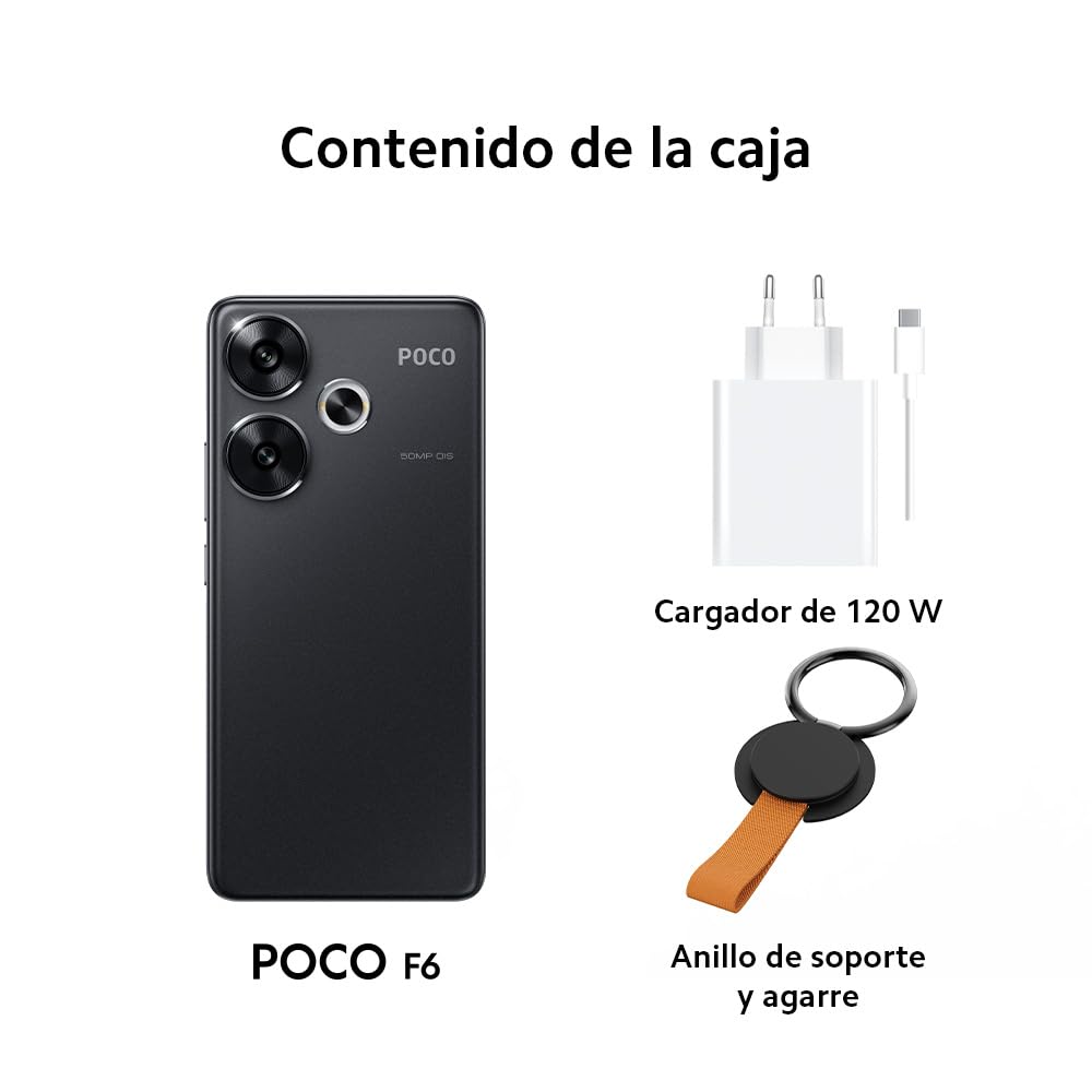 Amazon.com: XIAOMI Poco F6 5G + 4G LTE 256GB + 8GB Global Version