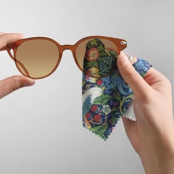 Amazon | ウィリアム・モリスの「いちご泥棒」メガネケース ハード