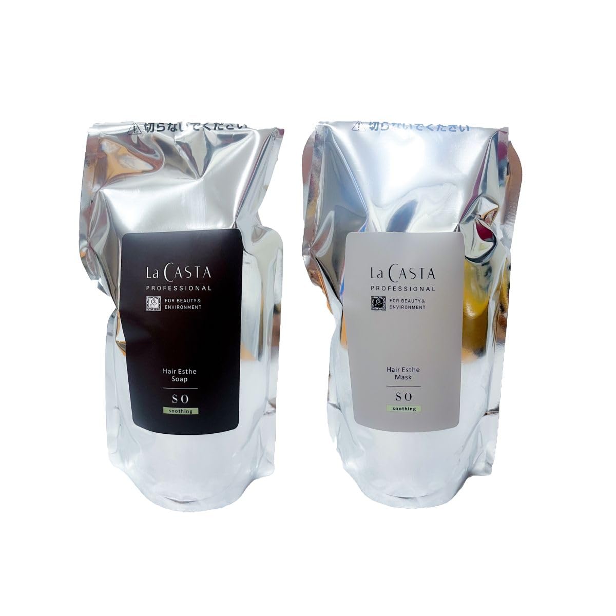 Amazon | ラ・カスタ プロ ヘアエステ ソープSO 600ml マスクSO 600g