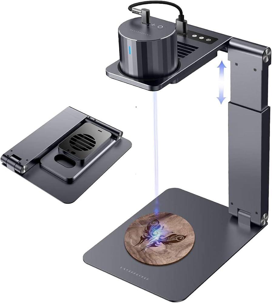 Amazon.co.jp: 彫刻機械 1600mW LaserPecker PROレーザー彫刻機 小型