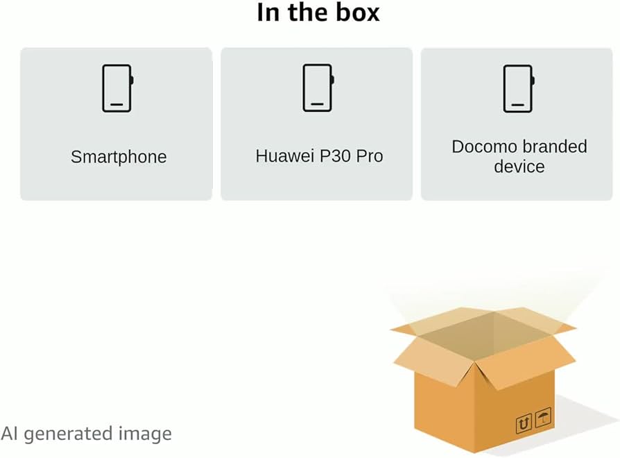 Amazon | 【整備済み品】 docomo P30 Pro HW-02L ブラック 白ロム