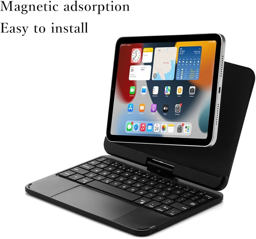 Amazon.com: SOUYOYIHI Magnetic 360 Rotating iPad mini 7 A17 Pro