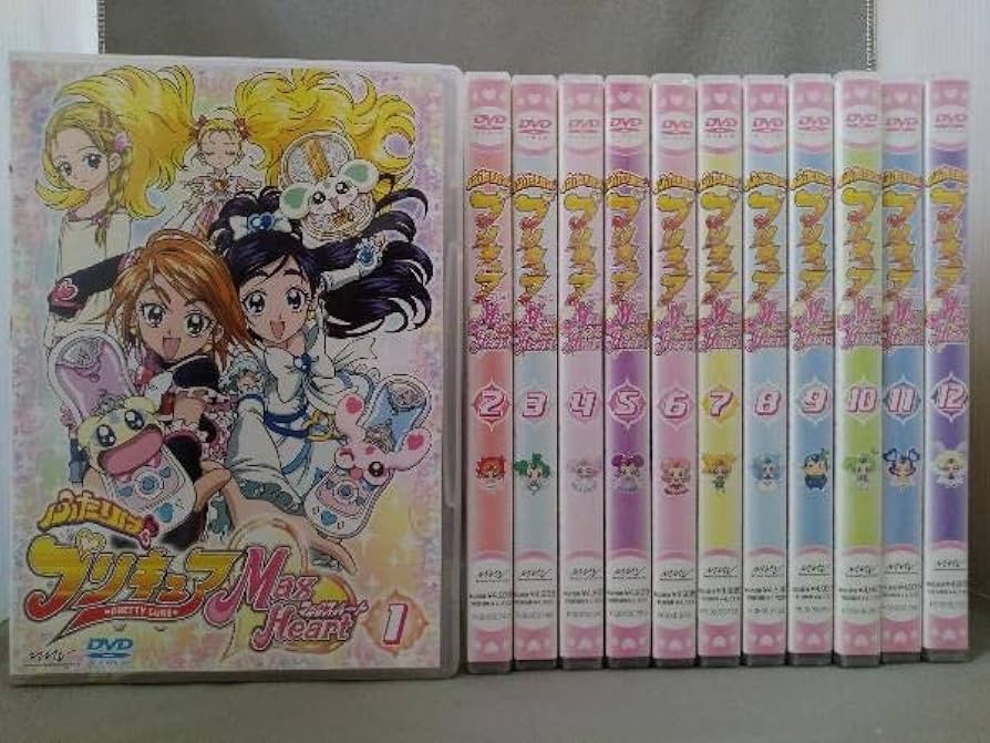 Amazon.co.jp: プリキュア DVD／ふたりはプリキュア Max Heart 1~12全