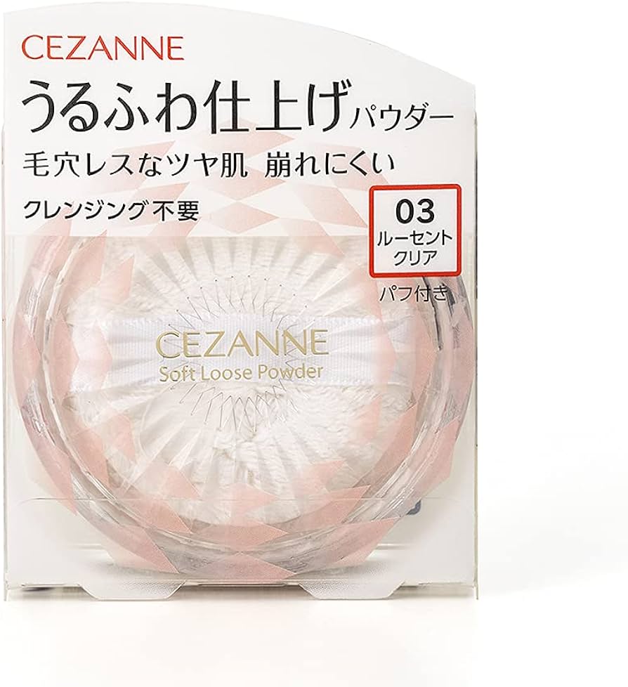Amazon | セザンヌ うるふわ仕上げパウダー03 ルーセントクリア 5.0g