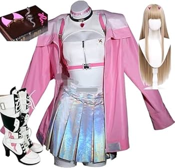 Amazon.co.jp: bozaicosウィッグ 、 靴 付き☆ 勝利の女神 NIKKE