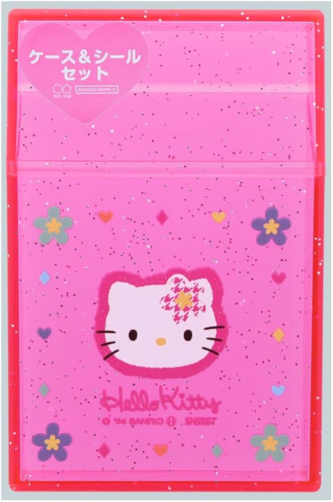 Amazon | サンスター文具 サンリオキャラクター シール ケース入 Y2K