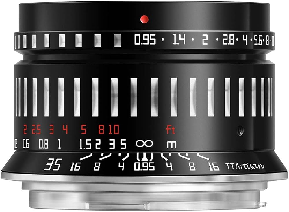 Amazon.co.jp: TTArtisan 35mm F0.95 C RFマウント APS-C レンズ