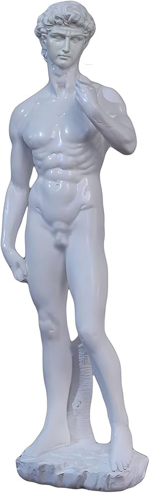 Amazon.co.jp: デビッド彫刻、ミケランジェロのダビデ像デスクトップ像