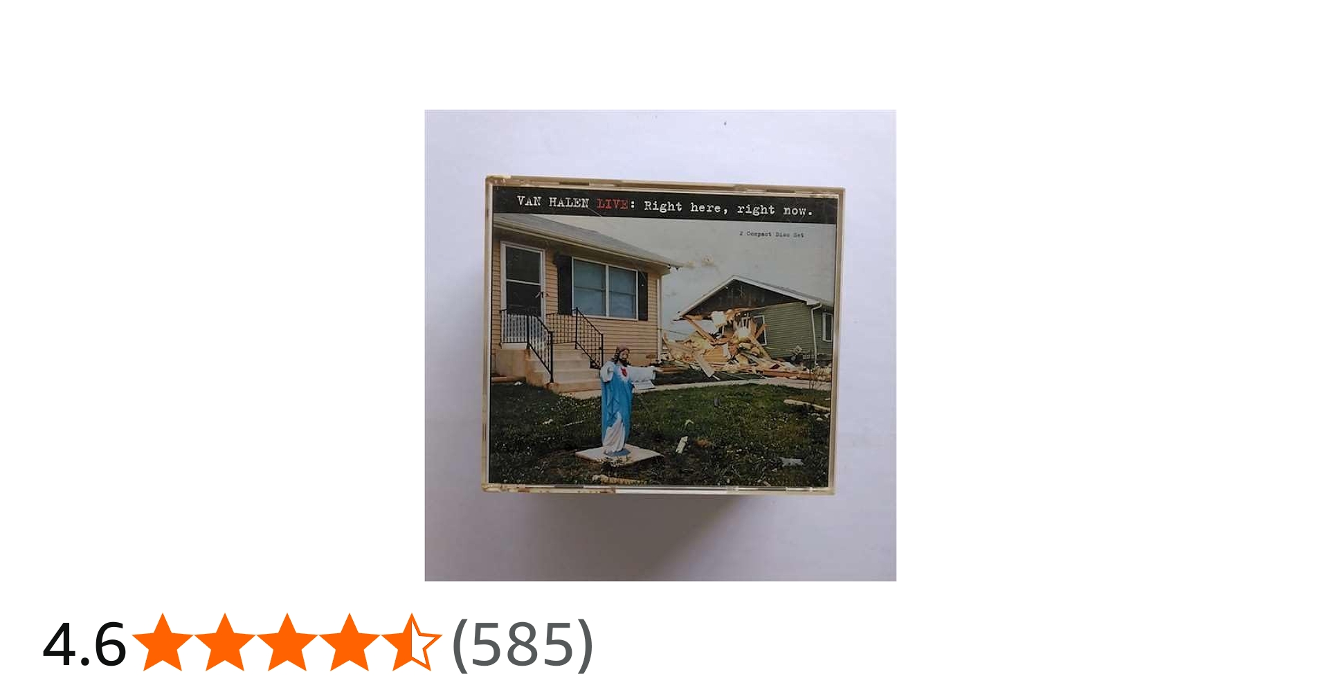 Amazon.co.jp: ライヴ:ライト・ヒア、ライト・ナウ - ヴァン・ヘイレン