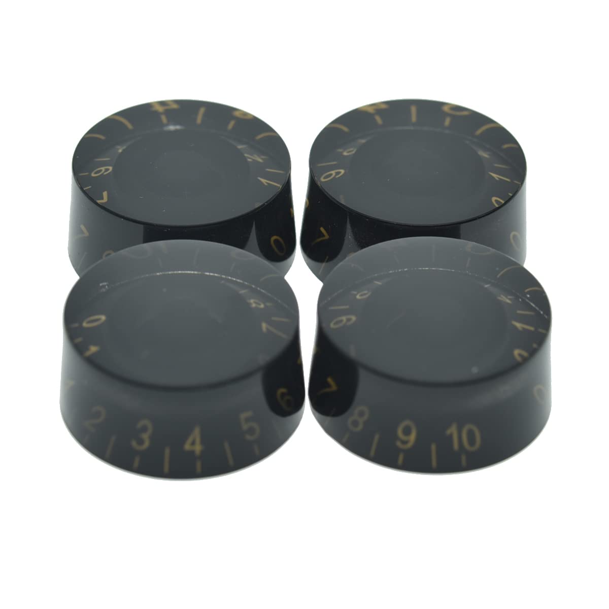 Amazon.com: Dopro 4pcs Black with Gold Number Guitar Speed Dial