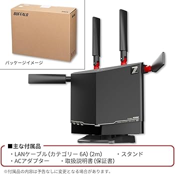 Amazon.co.jp: WXR9300BE6P/N Buffalo WiFi Router Wireless LAN Wi-Fi
