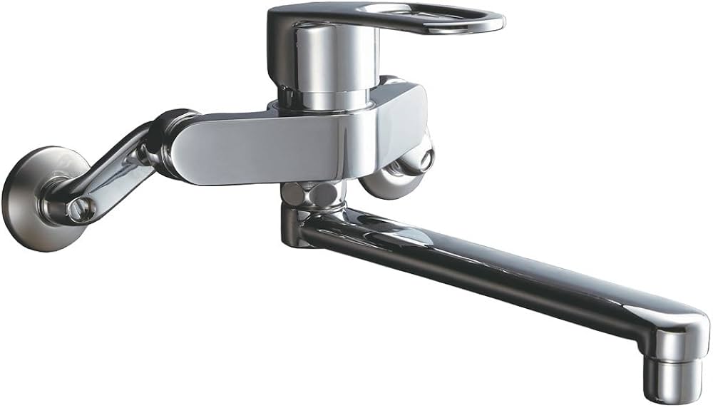 Amazon.co.jp: LIXIL(リクシル) INAX キッチン用 壁付 シングルレバー