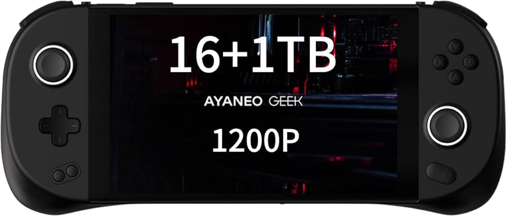 Amazon.com: AYANEO GEEK (AMD R7-6800U)- 7 Inches Handheld PC Game