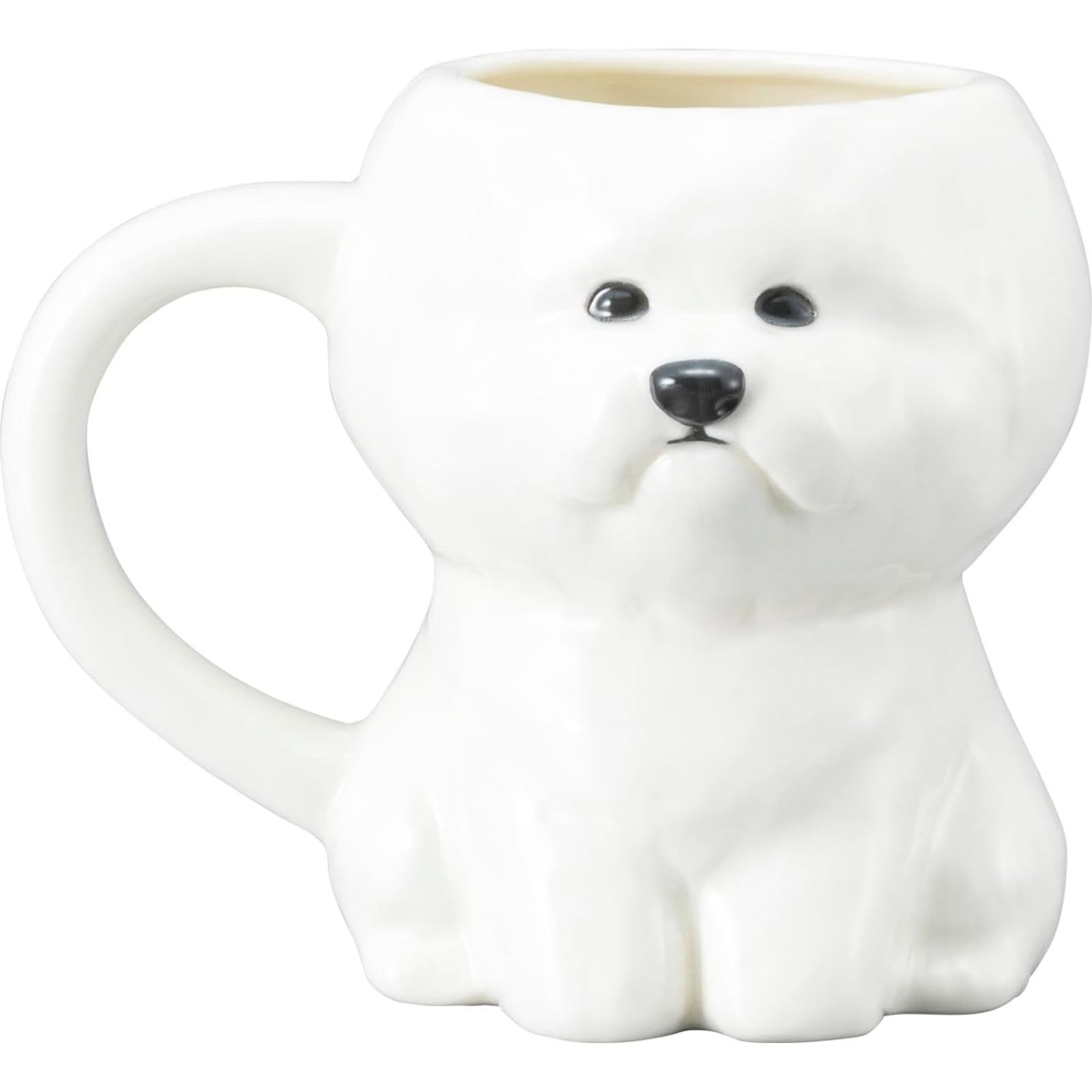 Amazon.com: サンアート SAN4236-4 Cute Tableware Mug, Bichon Frise