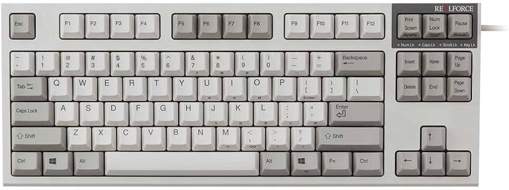 Amazon | R2TL-US5-IV(アイボリー) REALFORCE TKLテンキーレス 87キー