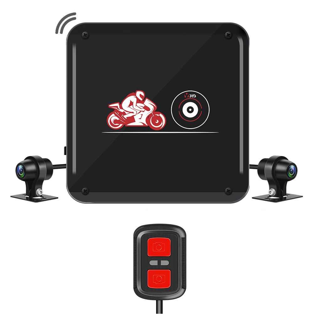 Amazon.co.jp: VSYSTO ドライブレコーダー バイク 前後カメラ 防水