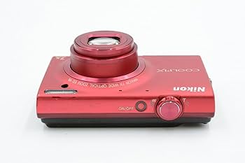 ジャンク・動作品】Nikon COOLPIX S6100 スーパーレッド ジャンク