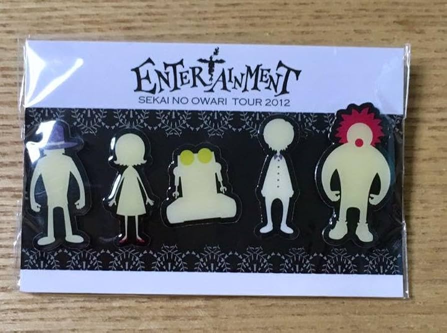 Amazon | SEKAI NO OWARI セカオワ グッズ ENTERTAINMENT ピンズセット