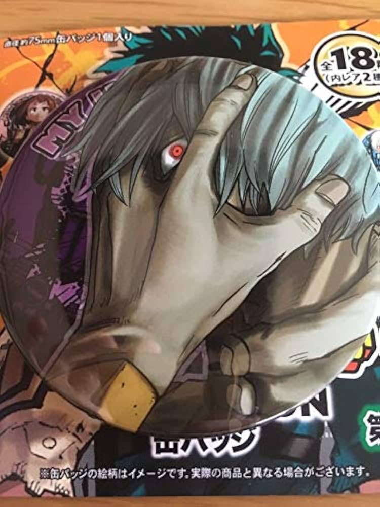 Amazon.co.jp: 僕のヒーローアカデミア ヒロアカ 原作絵柄缶バッジ 第4