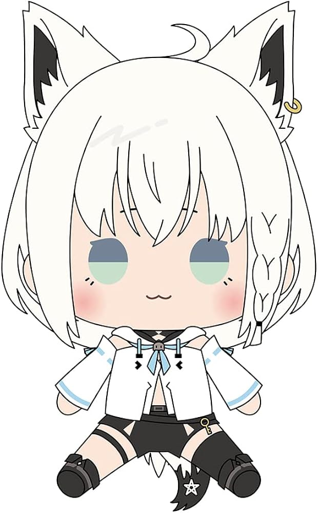 Amazon.co.jp: ホロライブ×ドン・キホーテ もちどる 白上フブキ : おもちゃ