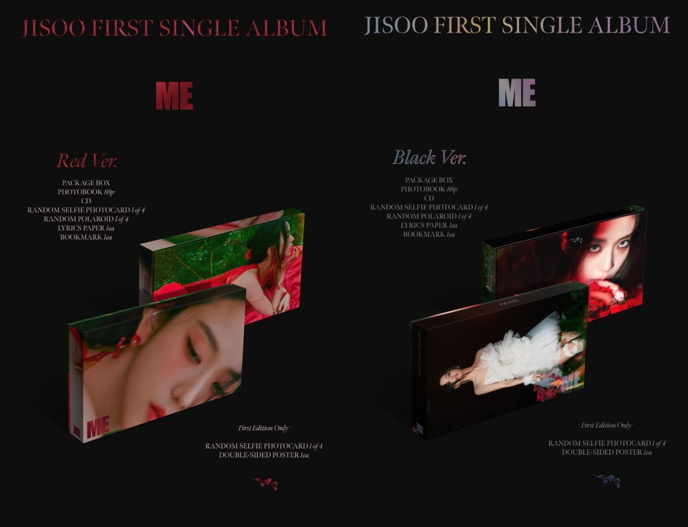 Amazon.co.jp: ジス JISOO - JISOO FIRST SINGLE ALBUM + Folded