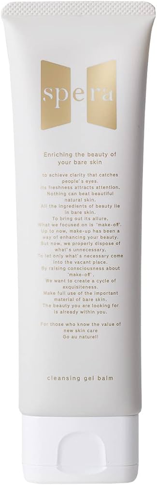 Amazon | spera(スペラ)クレンジングジェルバーム 110g メイク落とし