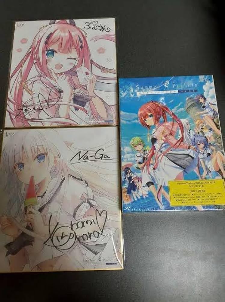 Amazon.co.jp: Summer pockets reflectionblue 初回限定版 色紙付き