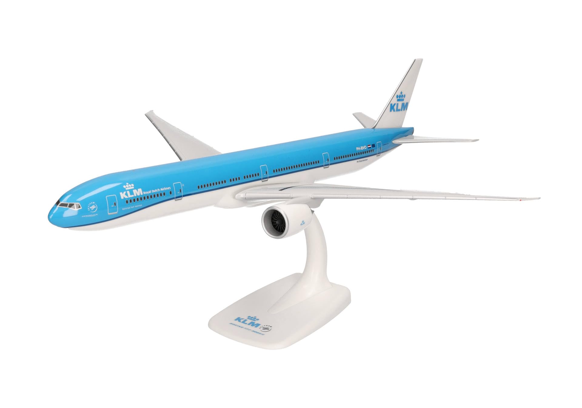 Amazon.com: Herpa Snap-Fit Model Airplane KLM Boeing 777 300ER