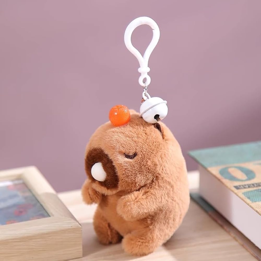 Amazon.com: Wenray Lovely Cartoon Capybara Kapibara Keychain