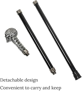 Amazon | 杖 魔王 ドクロ スカル 悪魔 デビル 骨 頭蓋骨 つえ ステッキ
