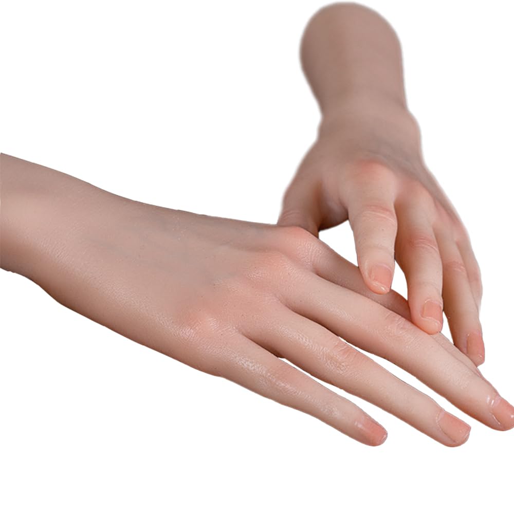 Amazon | Cyomi ハンドモデル シリコン手 手 模型 女性の手 デッサン手