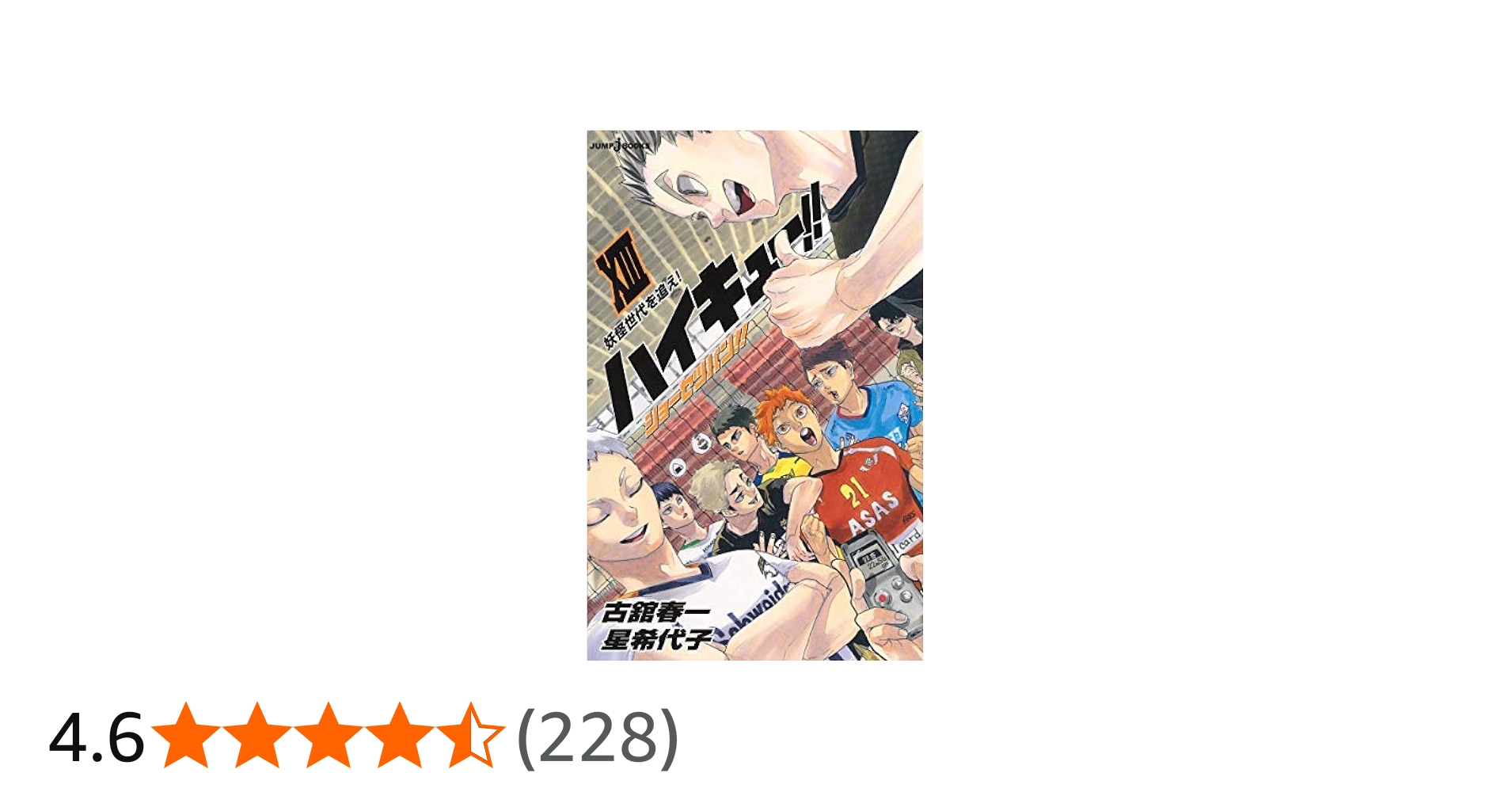 ハイキュー!! ショーセツバン!! 13 (JUMP j BOOKS) | 古舘春一, 星