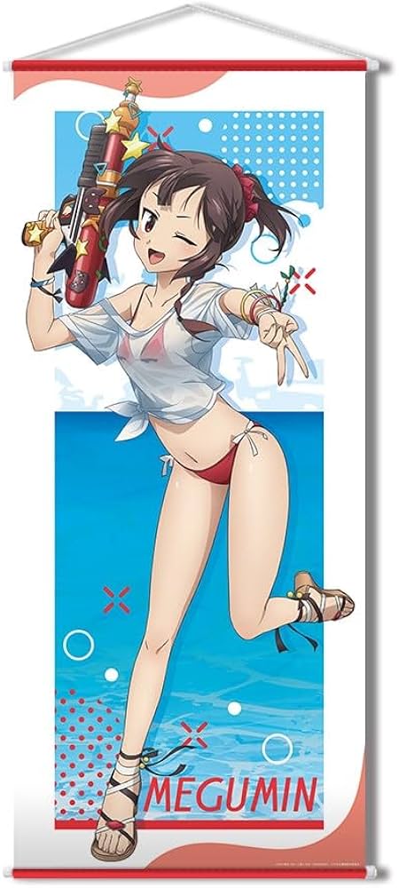 Amazon.co.jp: この素晴らしい世界に爆焔を! ほぼ等身大タペストリー