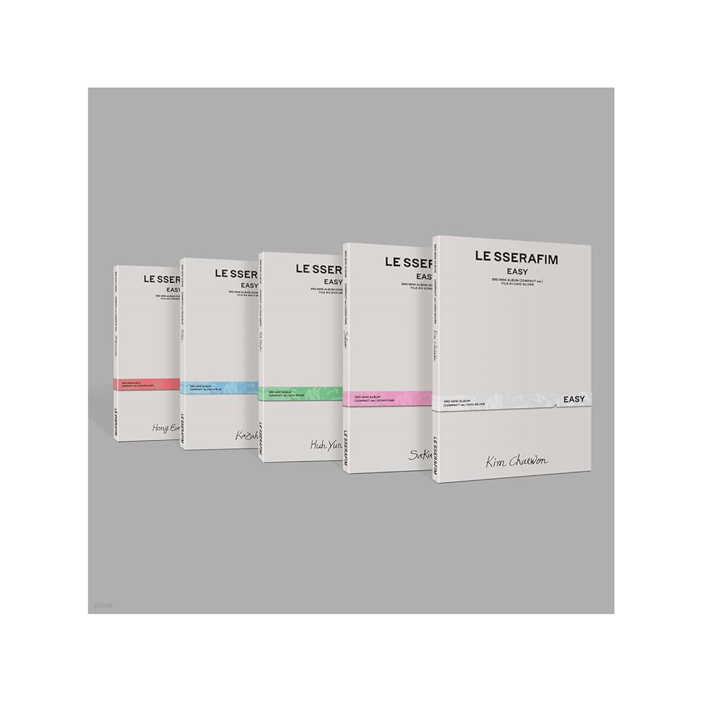 Amazon.co.jp: LE SSERAFIM Easy 3rd Mini Album Compact File#5