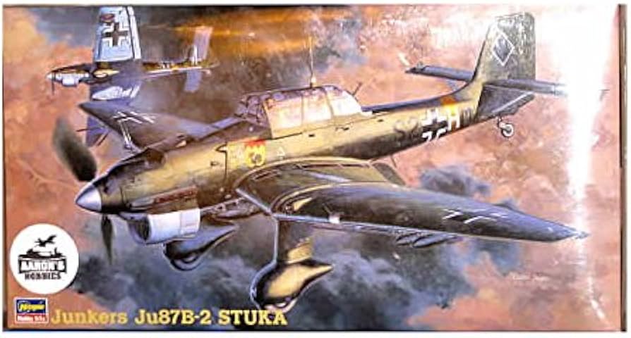 Amazon | ハセガワ 1/48 ユンカース Ju87B-2 スツーカ #JT13