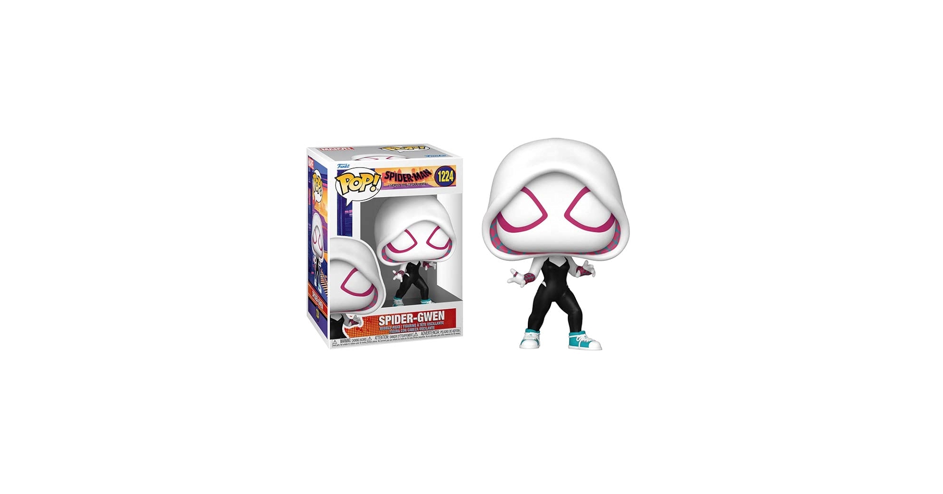 Amazon.com: Funko Across The Spider-Verse + Protector: Spider-Man