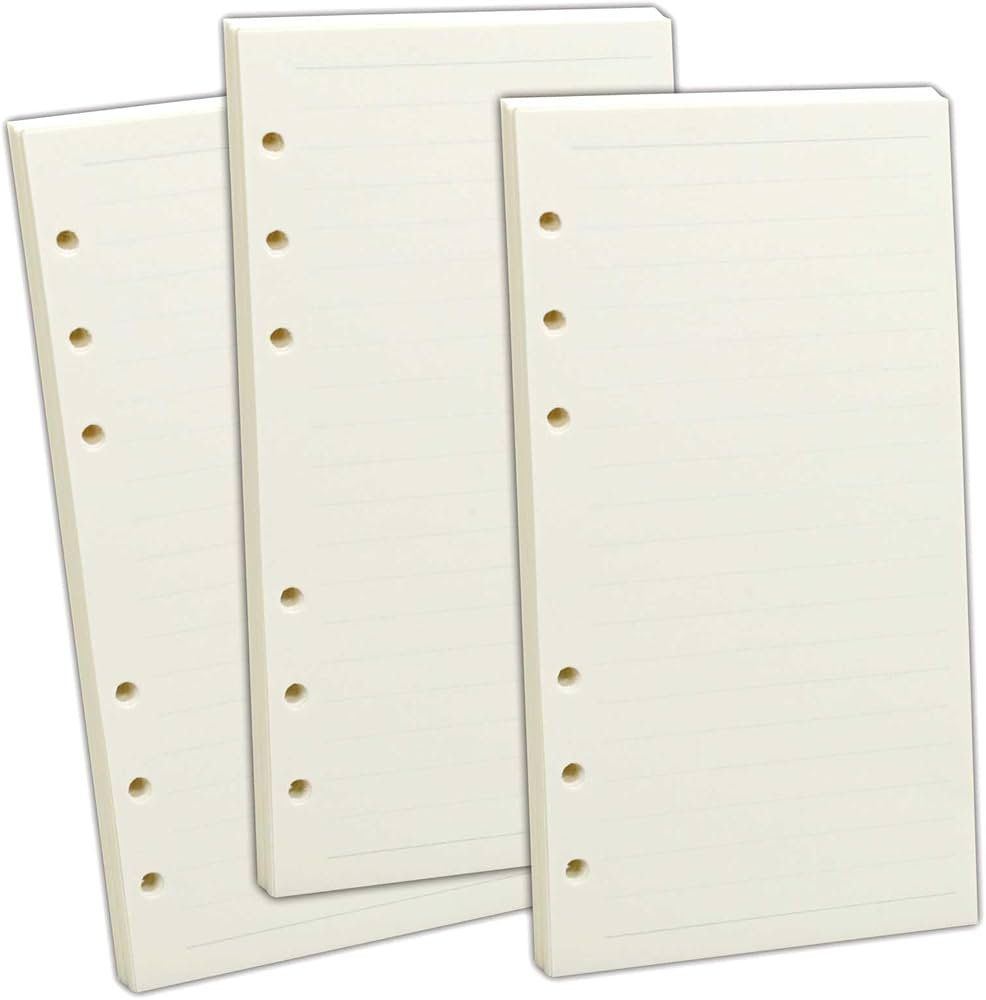 Amazon.co.jp: TSUKURIRO B6 バイブル サイズ システム手帳 リフィル 6