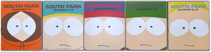 Amazon.com: South Park Seasons 1-25 DVD Mega Collection : Matt