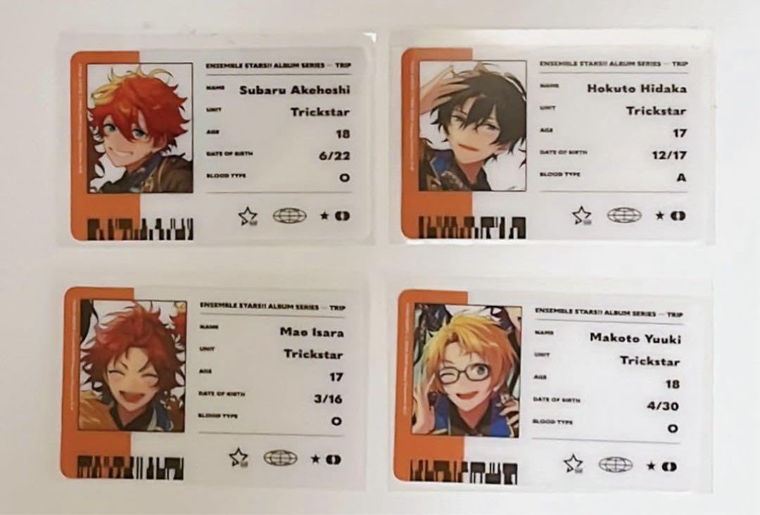 Amazon.co.jp: あん スタ ID風カード 北斗 スバル 真緒 真 : おもちゃ