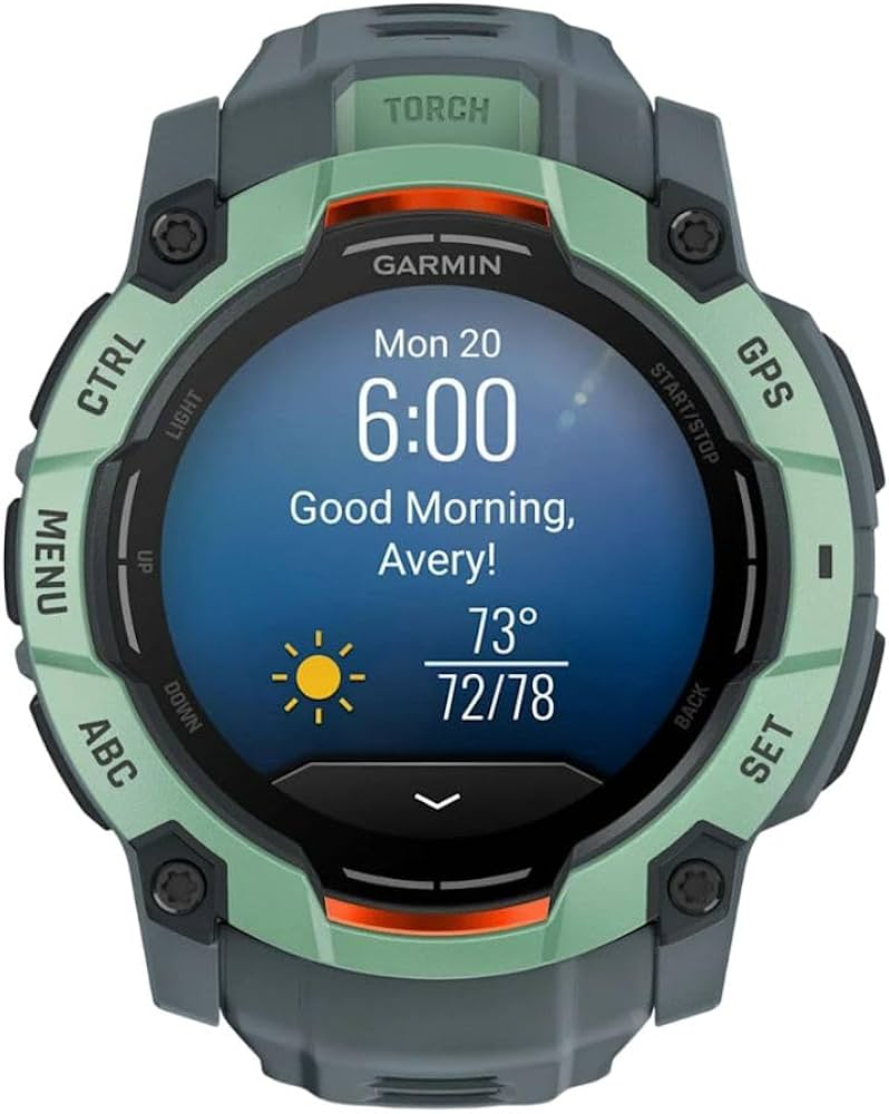 Amazon.com: Garmin Instinct® 3 50mm, AMOLED Display, Rugged