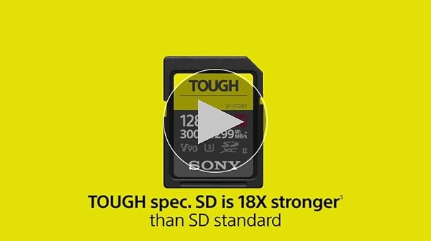 Amazon.com: Sony TOUGH-G series SDXC UHS-II Card 64GB, V90, CL10