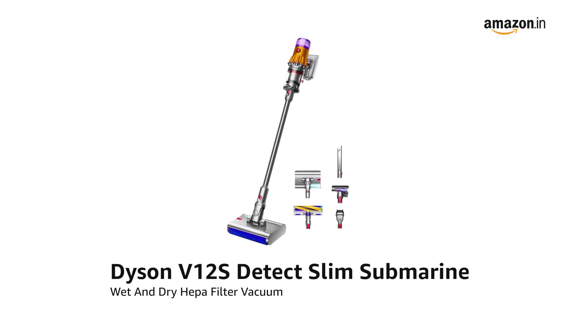 Dyson V12 Detect Slim Submarine Cordless Vacuum Cleaner|All-in-one